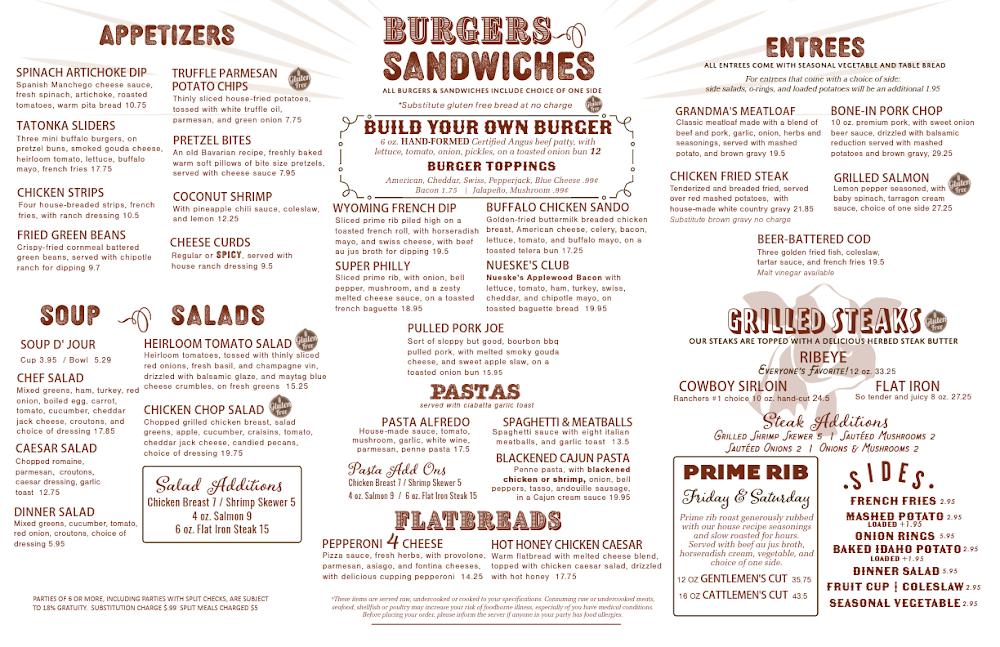 QT's Restaurant Menu image 2